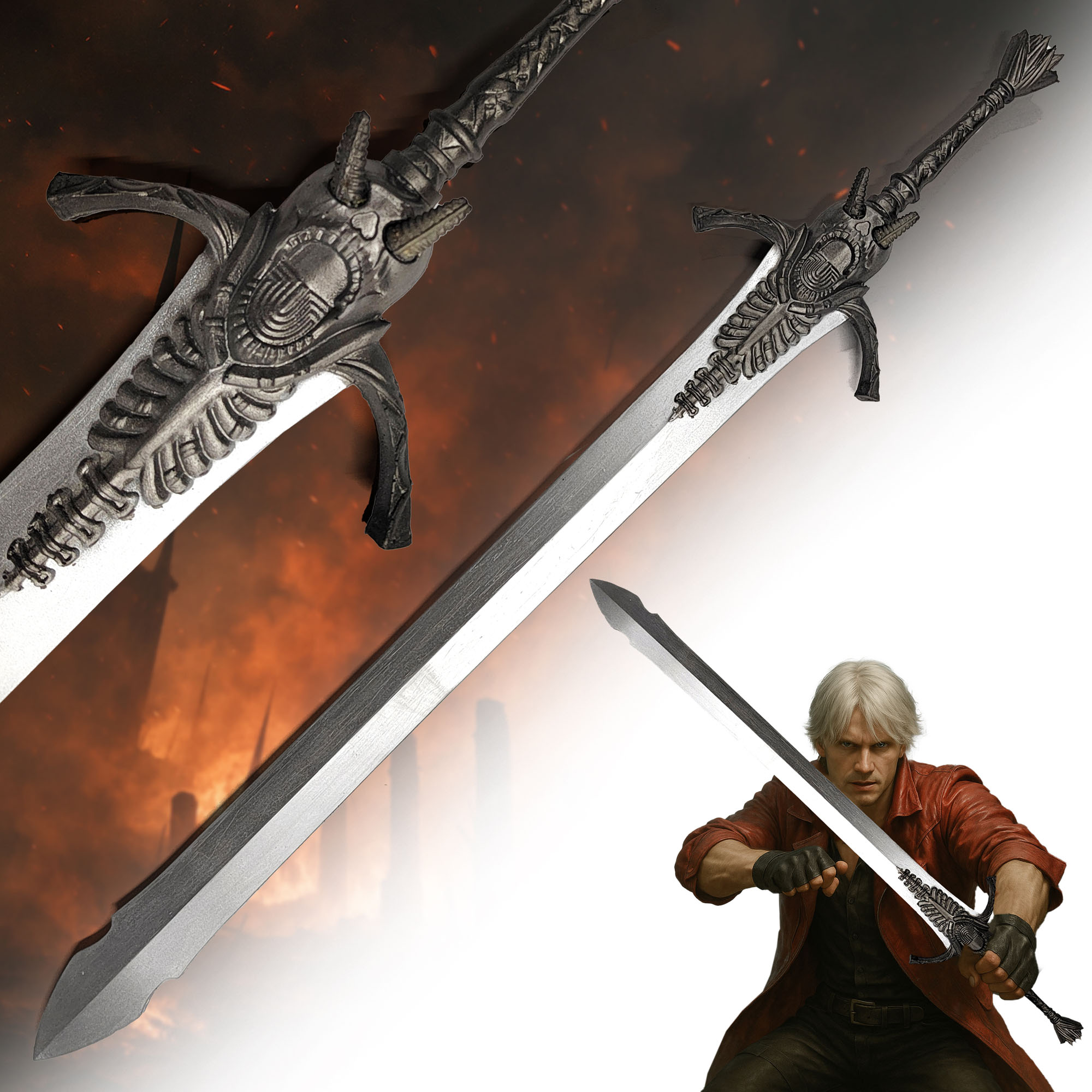 Devil May Cry - Dante's Rebellionsschwert - LARP